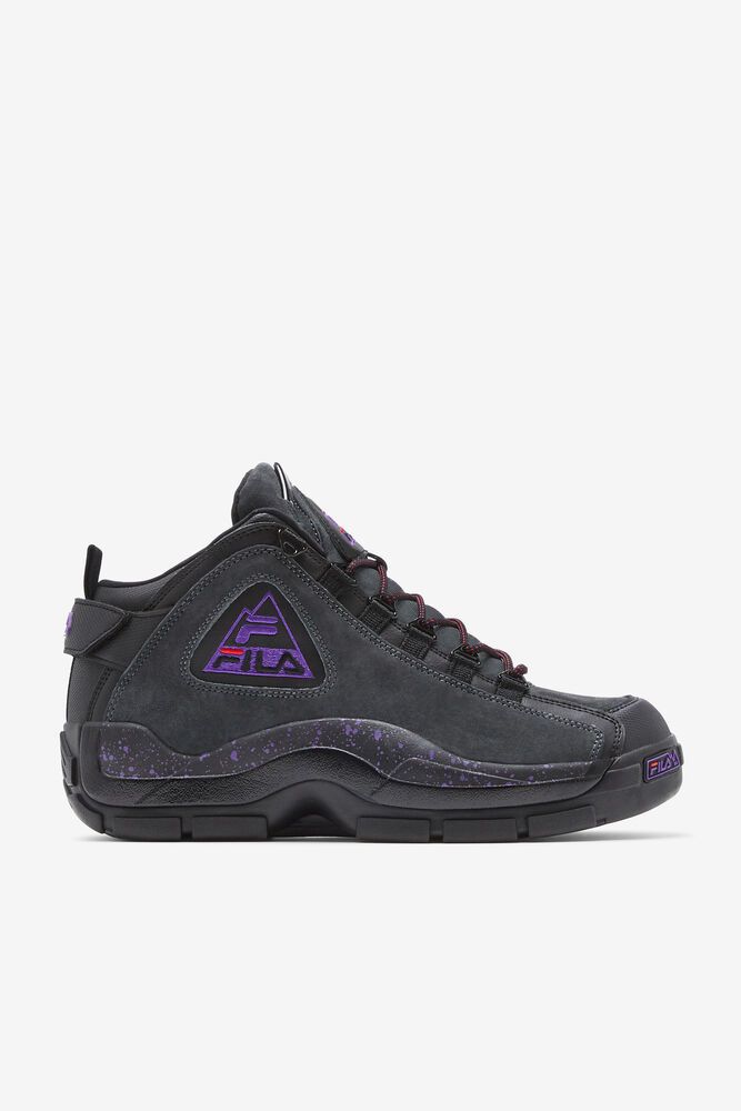 Fila Trainers Mens Black Grant Hill 2 Outdoor - Ireland 71954-IRWU